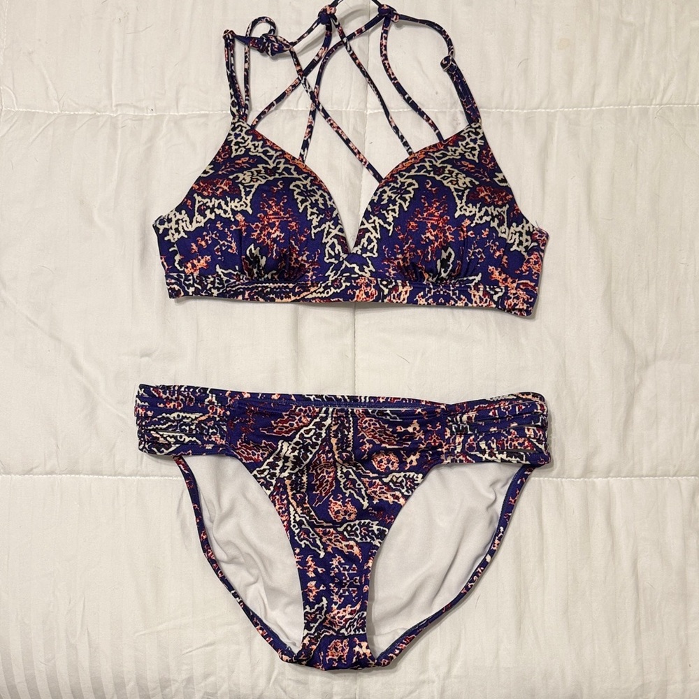 Athleta Aqualuxe Strappy Bikini